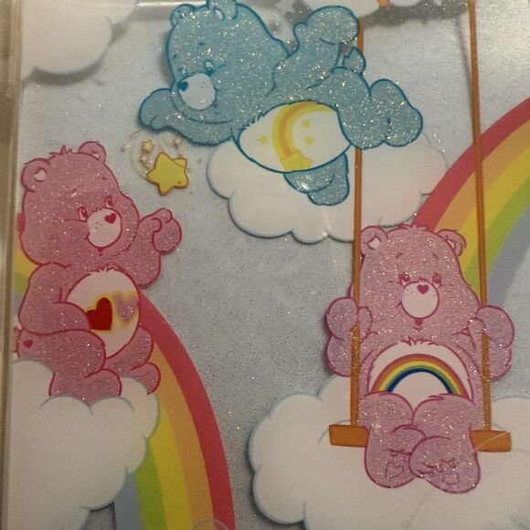 Care Bears Iphone 13/14 Pro Max Glitter Protective Phone Case Skinny Dip London - Picture 4 of 5
